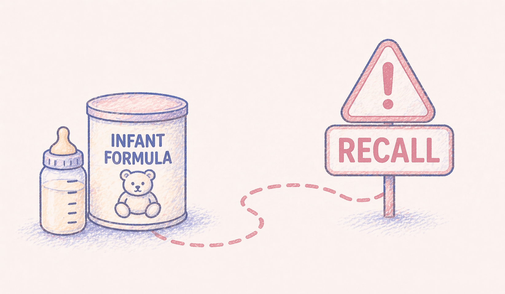 Infant formula recall notic